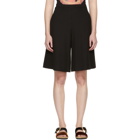 See by Chloe Black Fluid Shorts