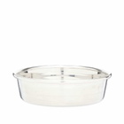 Snow Peak Dog Food Bowl M in Silver 