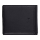 Brioni Navy Leather Wallet