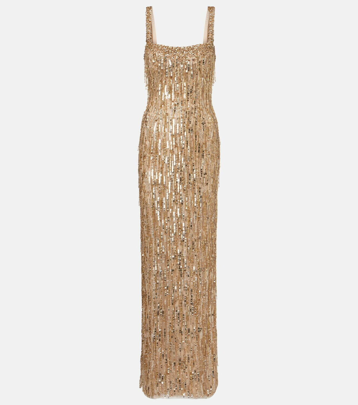 Jenny Packham Fleur sequined gown