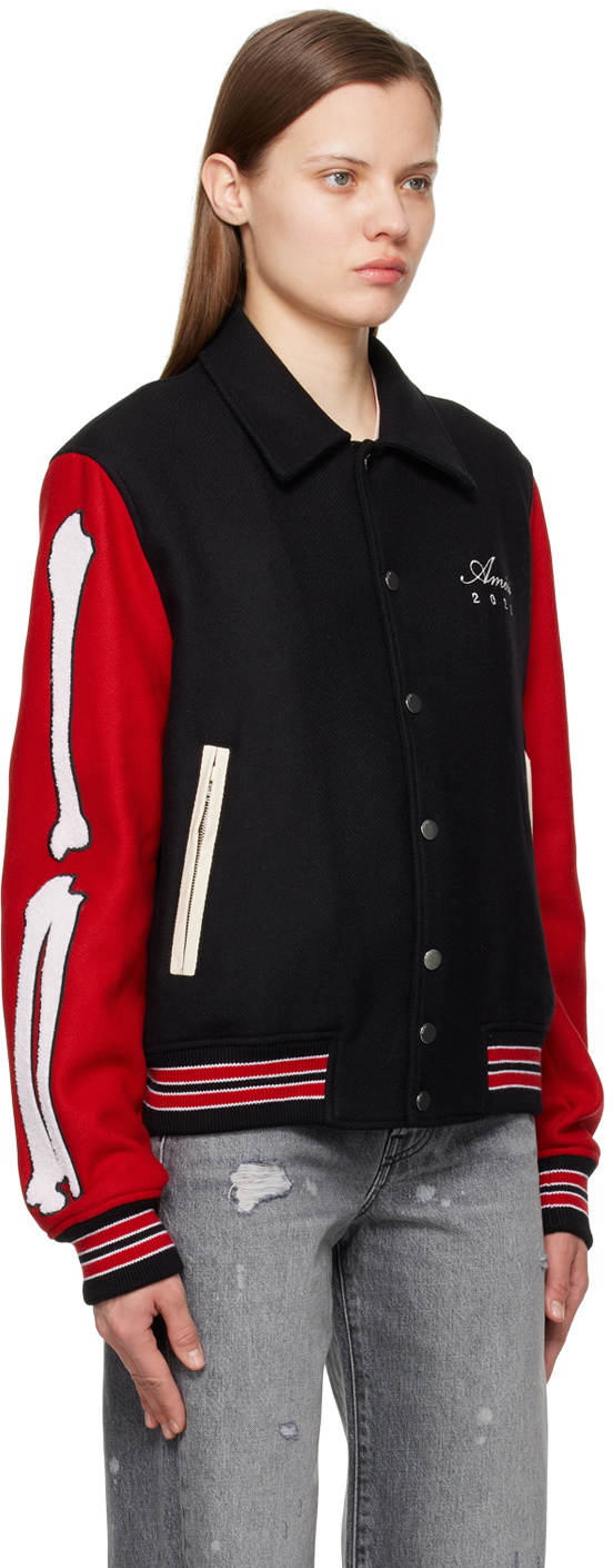 【人気！残りわずか！】AMIRI レッド Bones フーディ AMIRI Men's Bone Runner Sneakers in Red Amiri