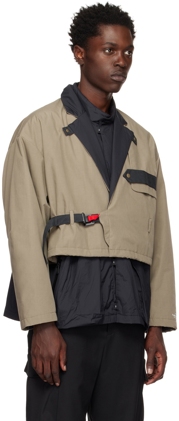 F/CE Black & Khaki 2Way Engineering Jacket F/CE.