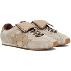 AMIRI Beige Pacific Flat Sneakers