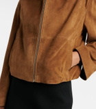 Nour Hammour Etienne suede jacket