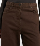 The Row Finbar wide-leg jeans