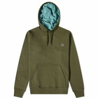 Paul Smith Men's Zebra Popover Hoody in Olive