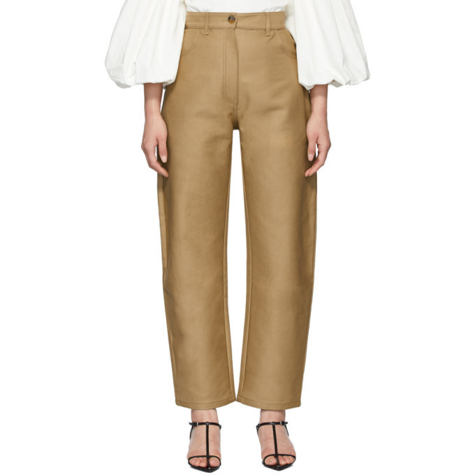 Edit Beige Banana Trousers Editions M.R