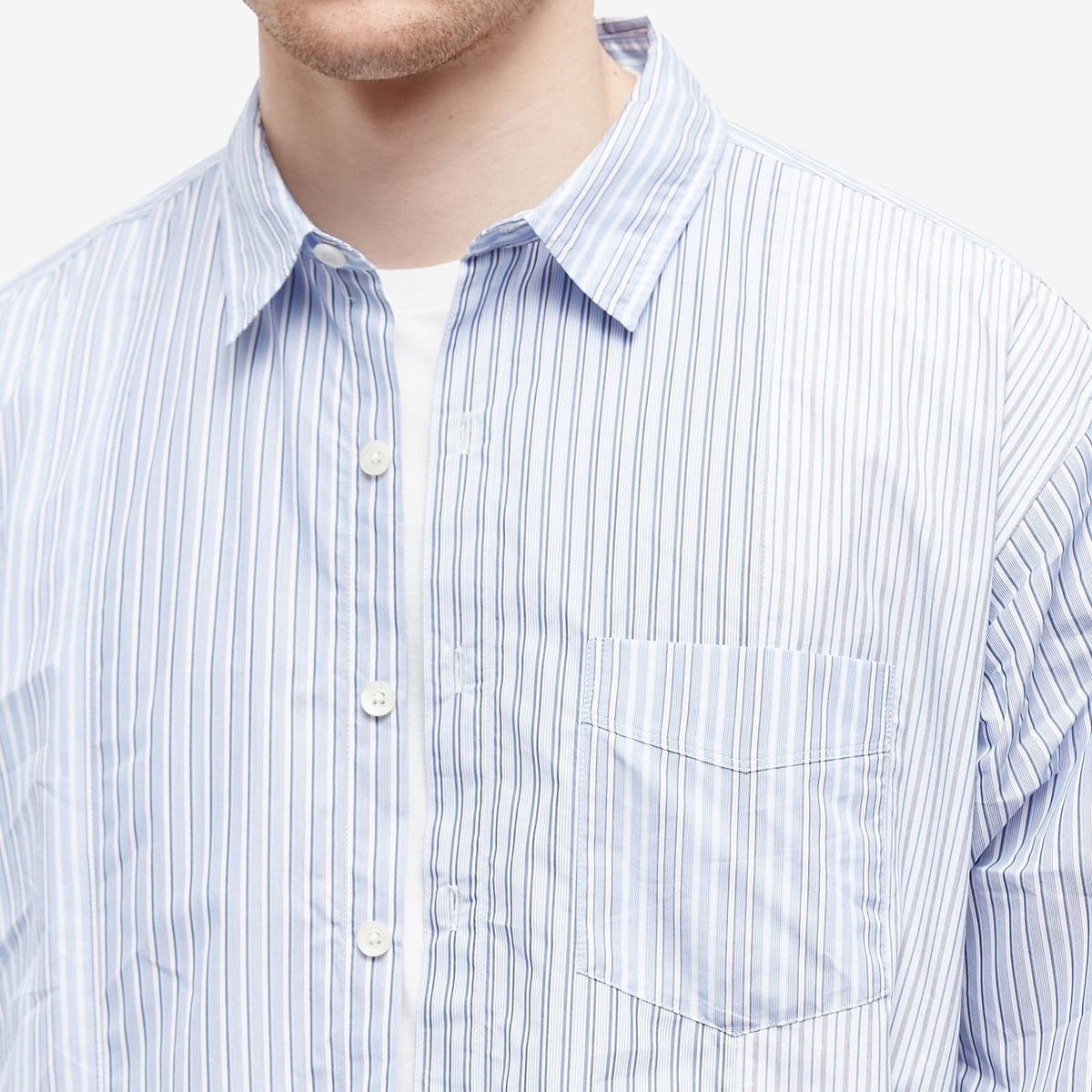 24AW 美品 NEIGHBORHOOD TM STRIPE SHIRT シャツ - メルカリ