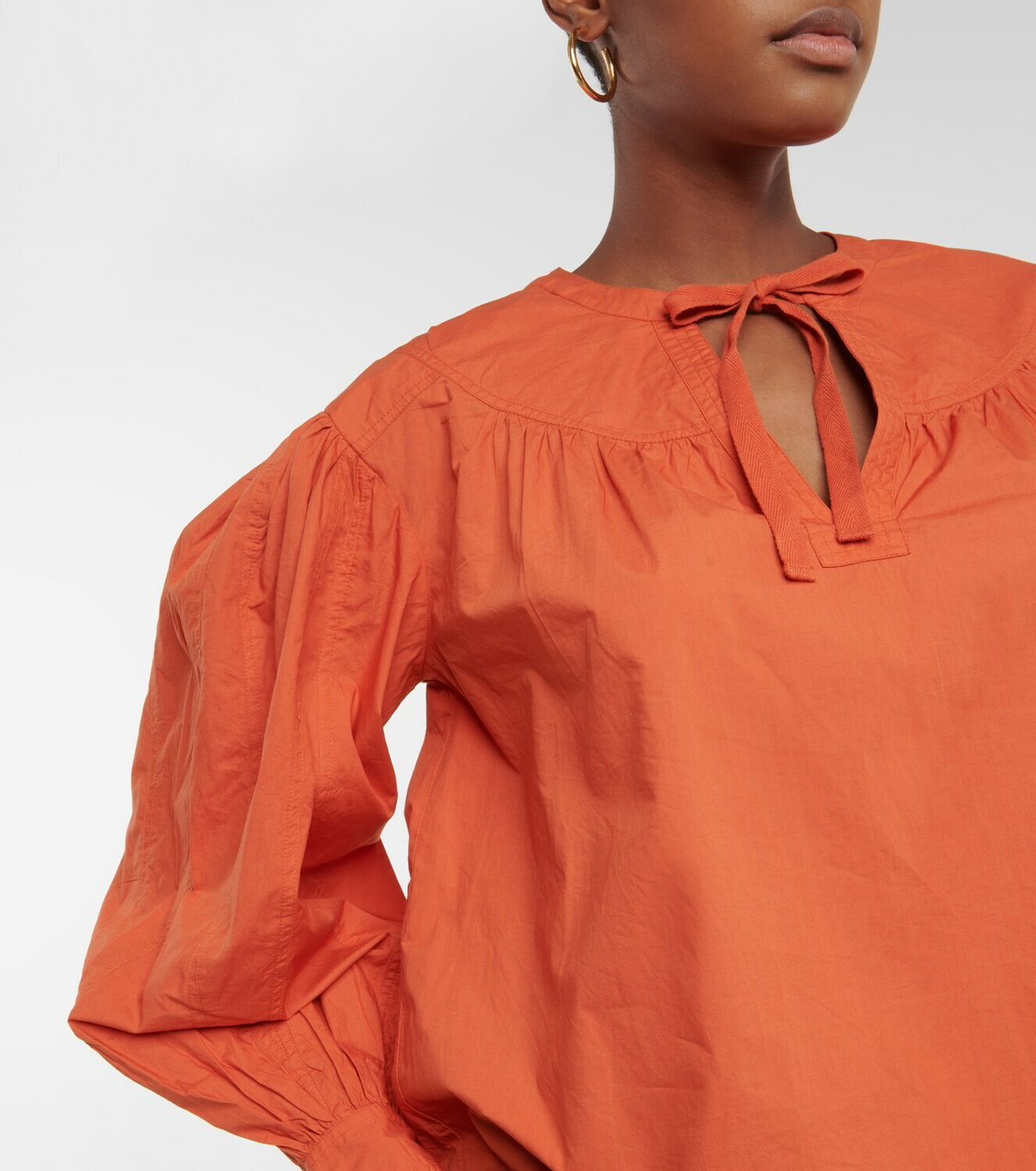 Ulla Johnson Delaney cotton poplin top