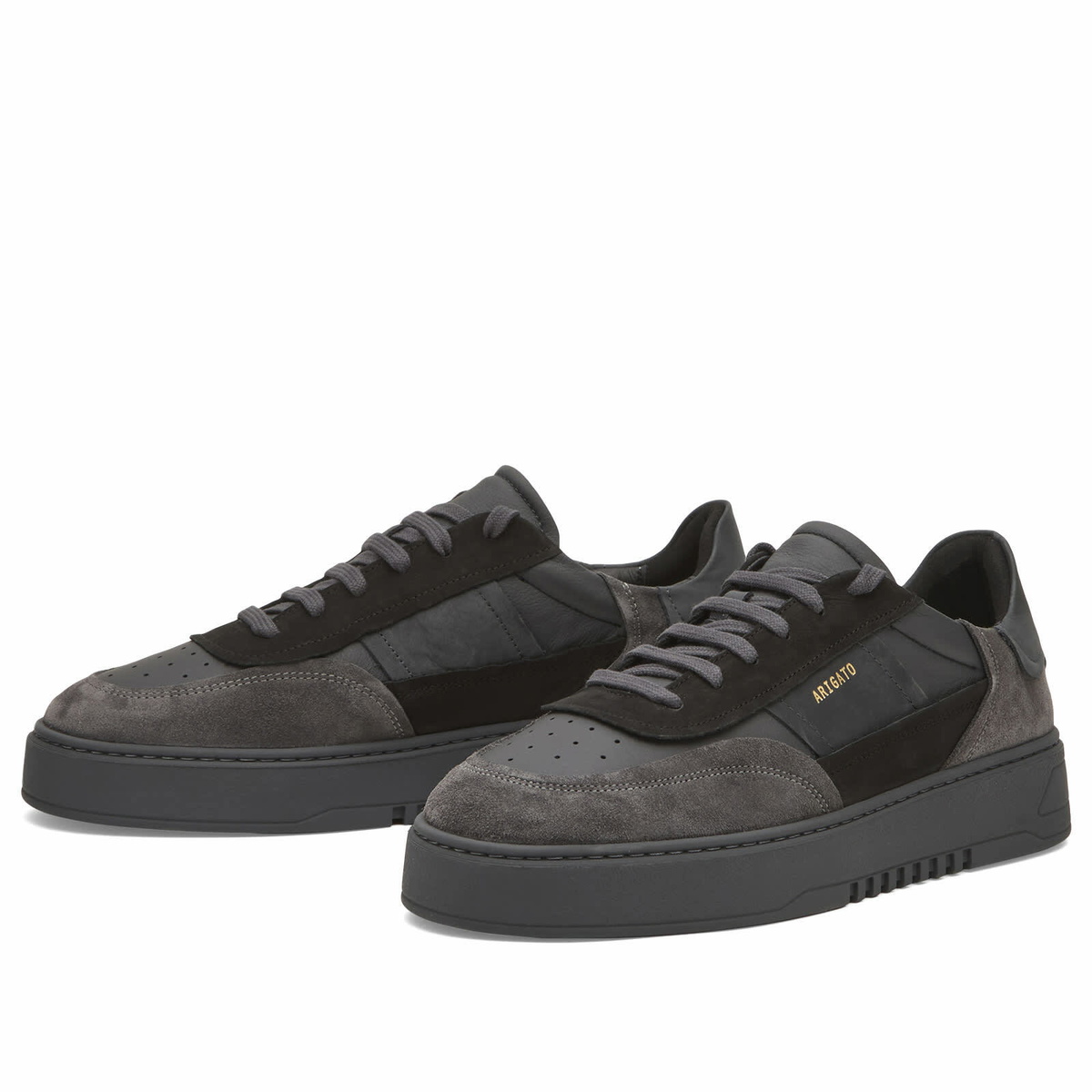 Axel Arigato Men's Orbit Edge Sneaker in Off Black/Grey