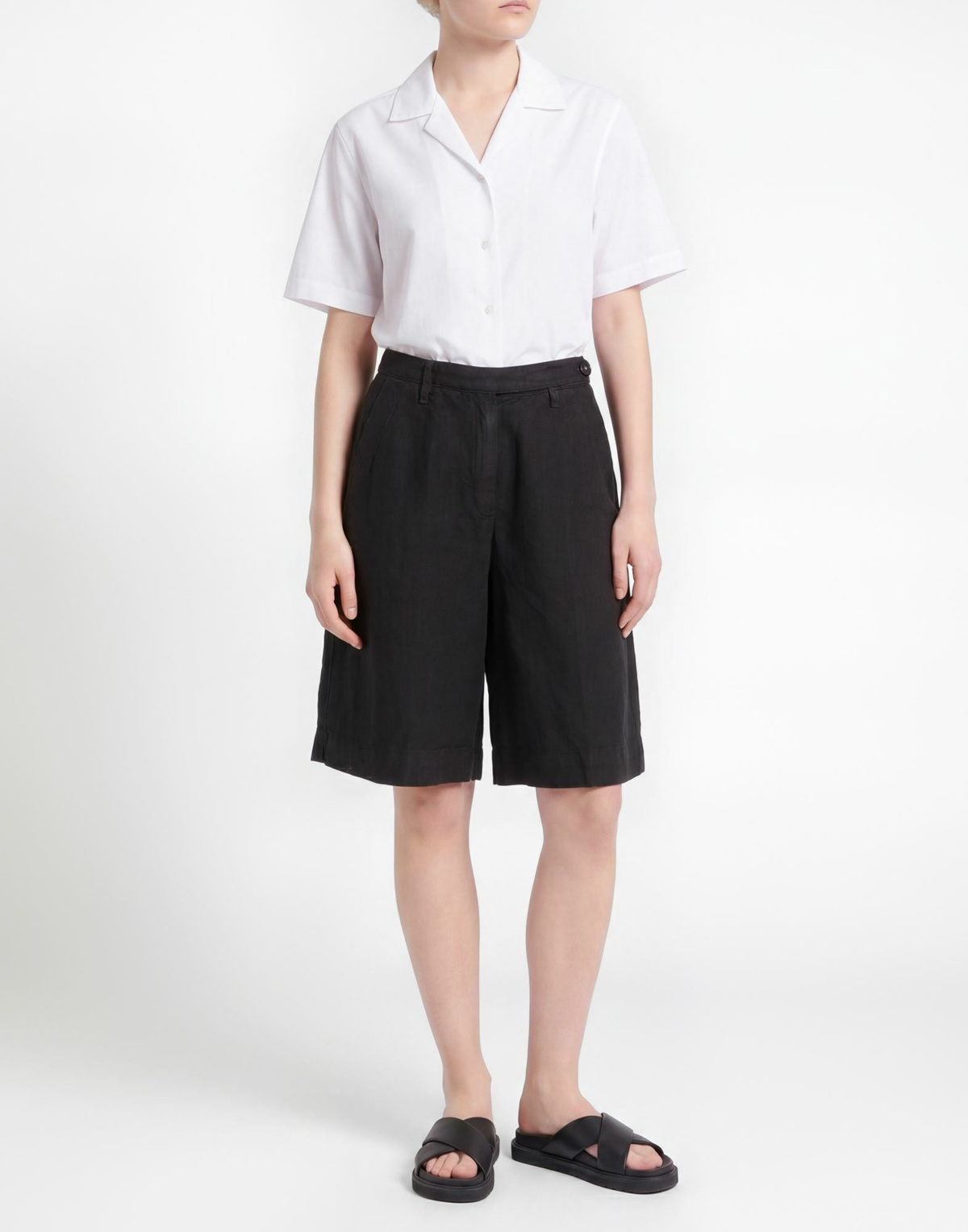 Massimo Alba Womens Shorts & Bermuda Shorts in Black