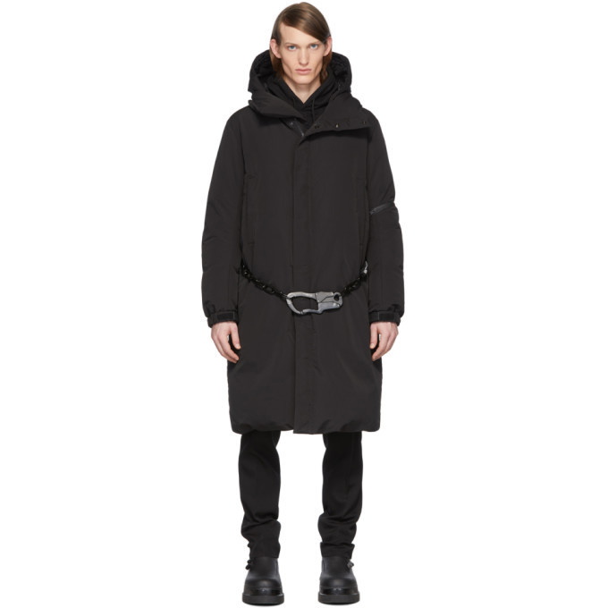 Photo: Moncler Genius 6 Moncler 1017 ALYX 9SM Black Down Parus Coat