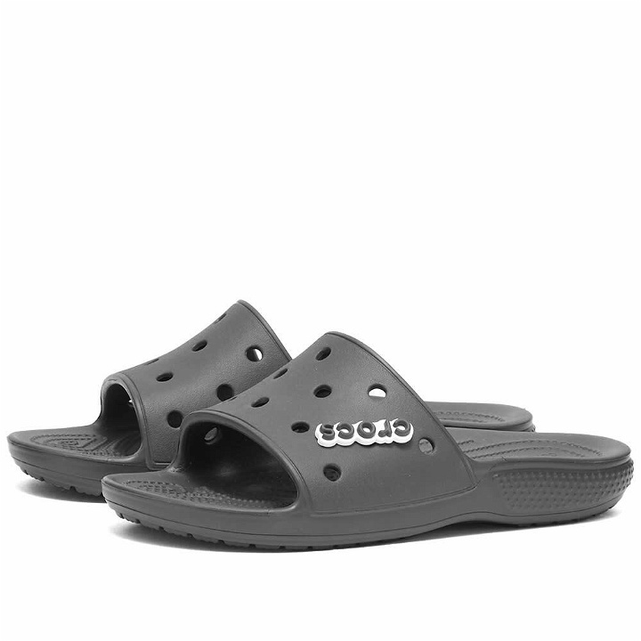 Photo: Crocs Classic Slide in Black