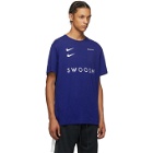 Nike Blue Sportswear Swoosh T-Shirt