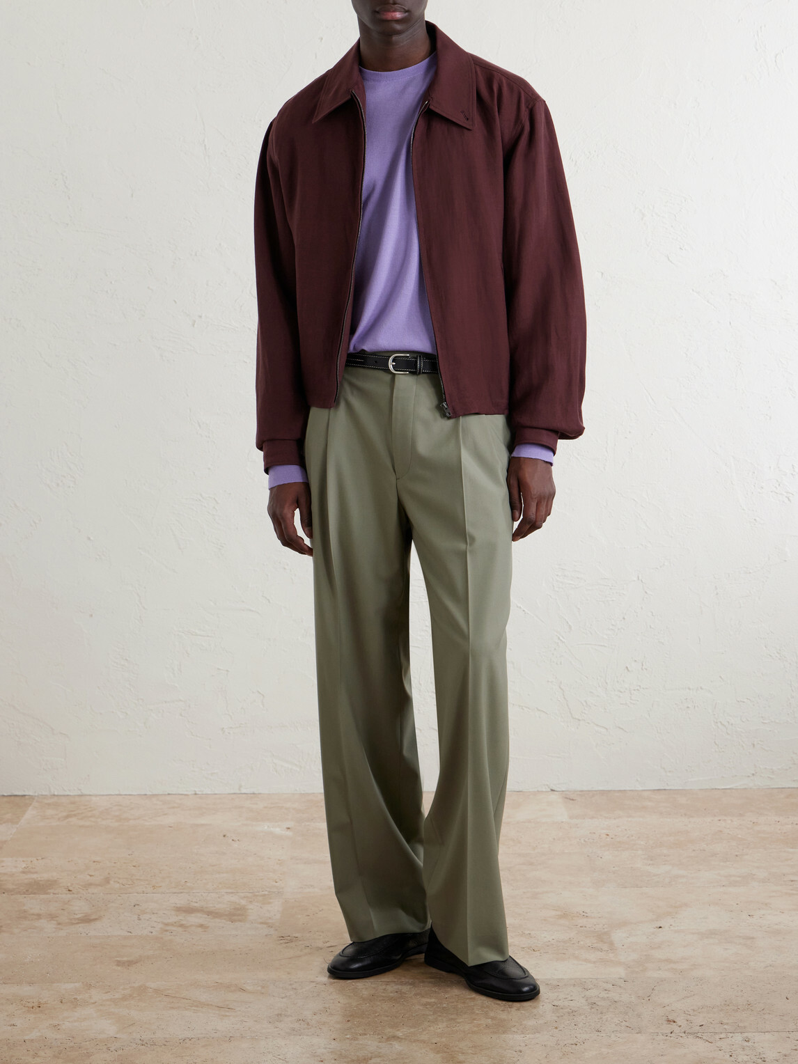 William Lockie - Virgin Wool Sweater - Purple