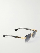DITA - Meta-Evo One Square-Frame Gold-Tone and Acetate Sunglasses
