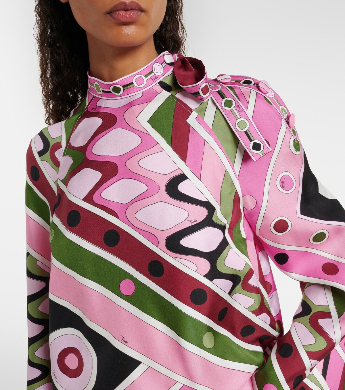 Pucci Silk satin minidress