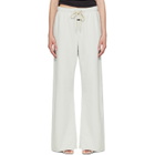 Fear of God ESSENTIALS Gray Raw Cut Lounge Fit Sweatpants