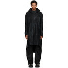 Julius Black Urban Denim Coat