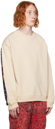 Karu Research Yellow Paneled Sweatshirt