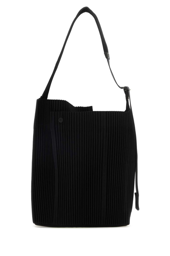 Photo: Homme Plissé Issey Miyake Black Fabric Shoulder Bag