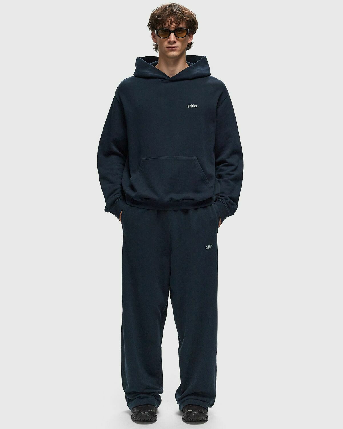 032c Rã“Zsa Victoria Straight Cut Sweatpants Blue Sweatpants