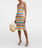 Missoni Mare Zig-zag knit beach dress
