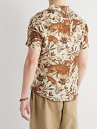 Corridor - Printed Cotton-Blend Shirt - Brown