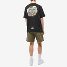 Men's AAPE x Jumping Lomo AAPER T-Shirt in Black