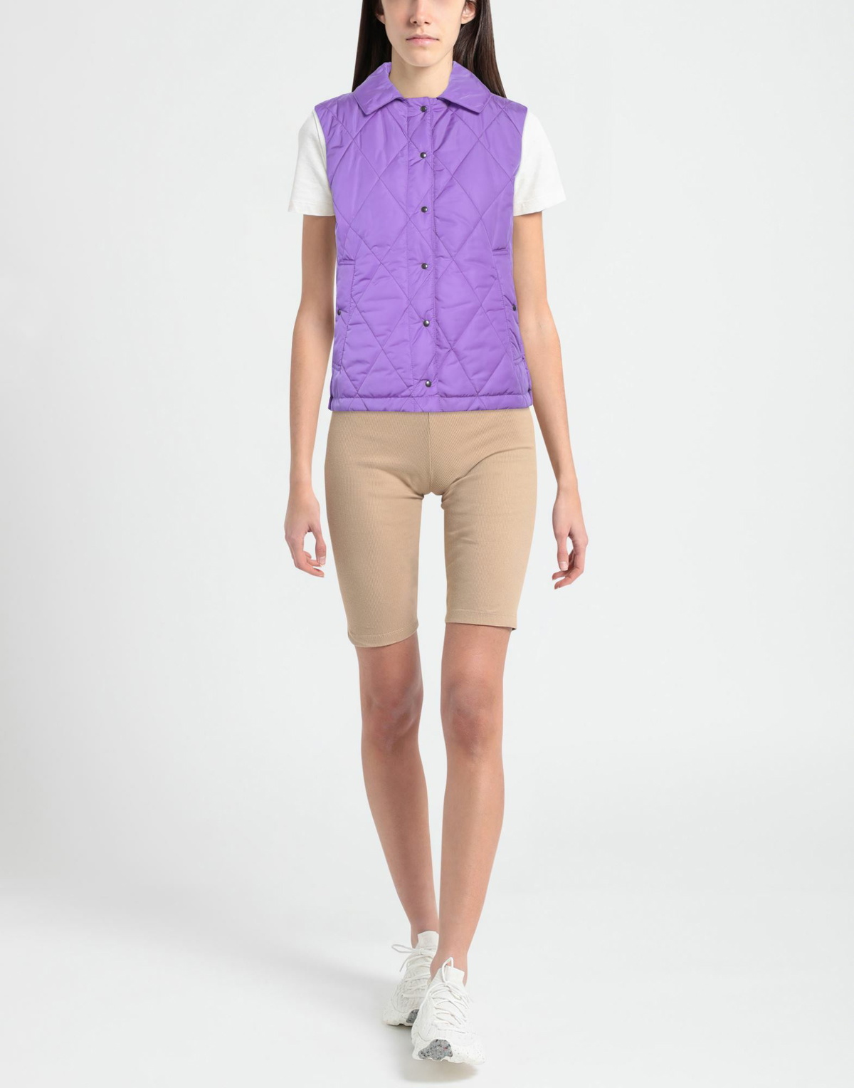 Mackintosh Womens Vest in Purple