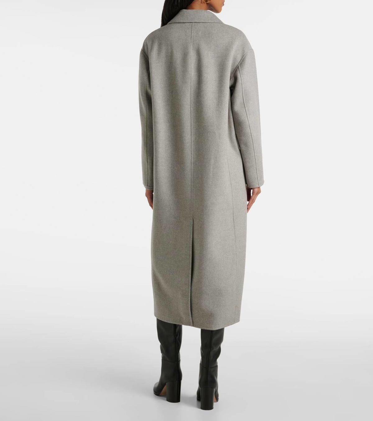 S Max Mara Double-breasted wool coat S Max Mara