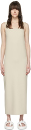 Arch The Beige Polyester Maxi Dress