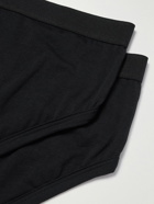 TOM FORD - Two-Pack Strech-Cotton and Modal-Blend Briefs - Black