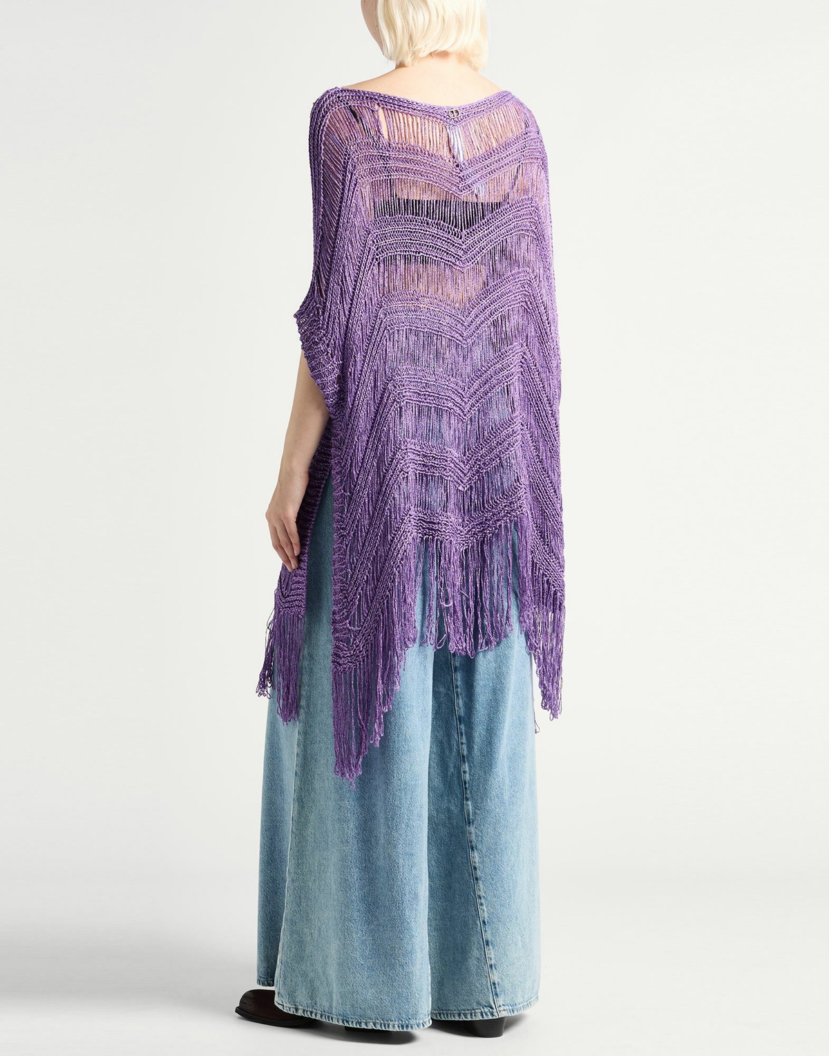 Twinset Womens Cape in Purple