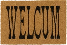 Carne Bollente Brown 'Welcum Home' Door Mat