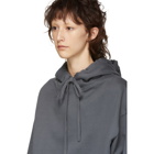 Raf Simons Grey Additional Sleeves Hoodie