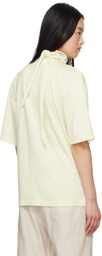 LEMAIRE Yellow Scarf T-Shirt