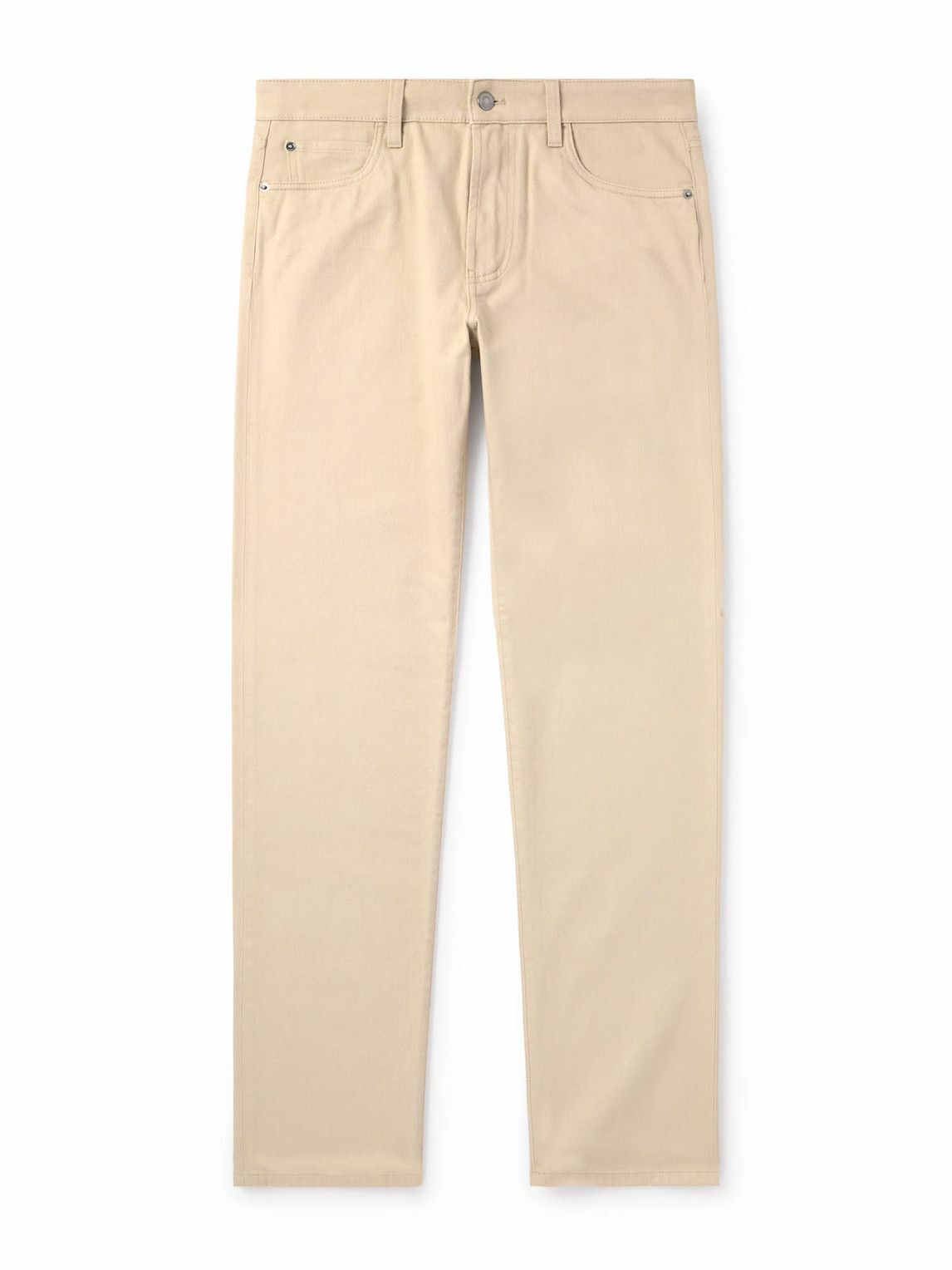 Loro Piana - Quarona Slim-Fit Straight-Leg Jeans - Neutrals