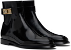 Dolce & Gabbana Black Giotto Boots