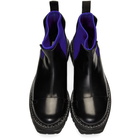 Kenzo Black Kamden Chelsea Boots