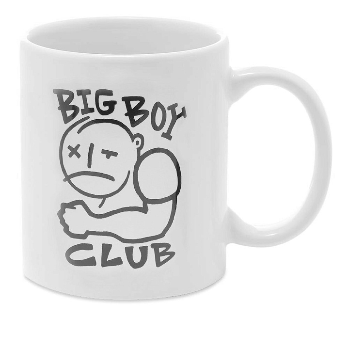 Photo: Polar Skate Co. Men's Big Boy Club Mug in White/Black
