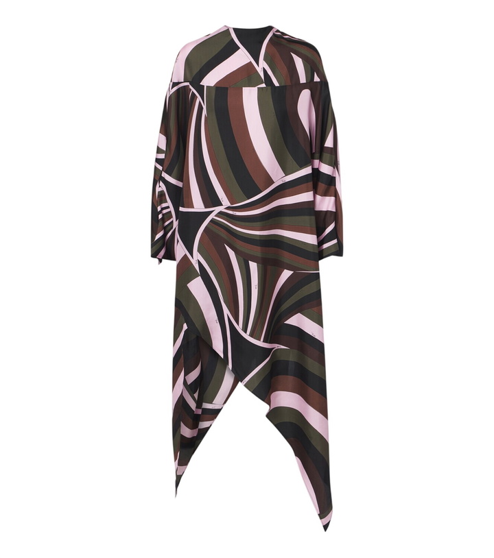 Photo: Pucci Iride crêpe de chine silk kaftan
