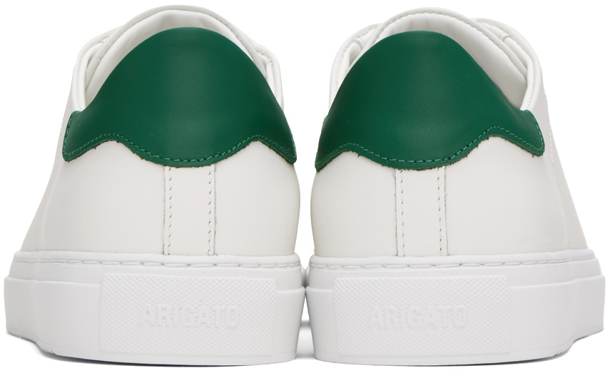 スニーカー Clay Sneakers - Axel Arigato - Leather - White/Green White & Green Clay Sneakers by Axel Arigato on Sale