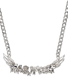 I'm Sorry by Petra Collins SSENSE Exclusive Silver JIWINAIA Edition 'Manifest' Necklace