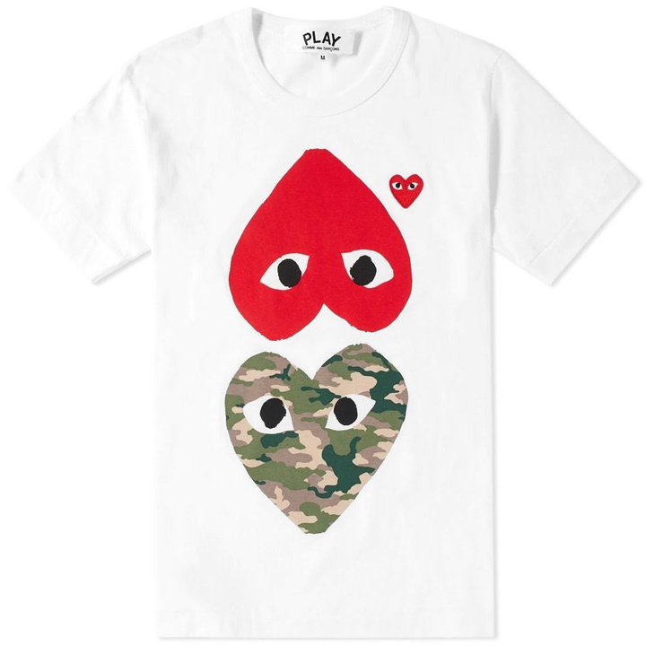 Photo: Comme des Garcons Play Mix Heart Tee