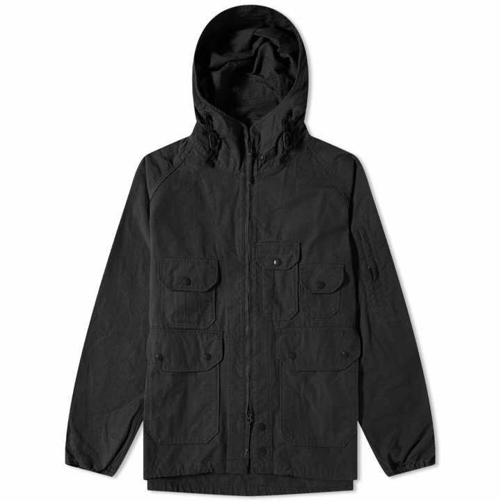 Photo: Engineered Garments Men's Atlantic Parka Jacket in Black