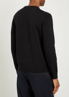 PS Paul Smith Appliquéd Cotton Jumper Black