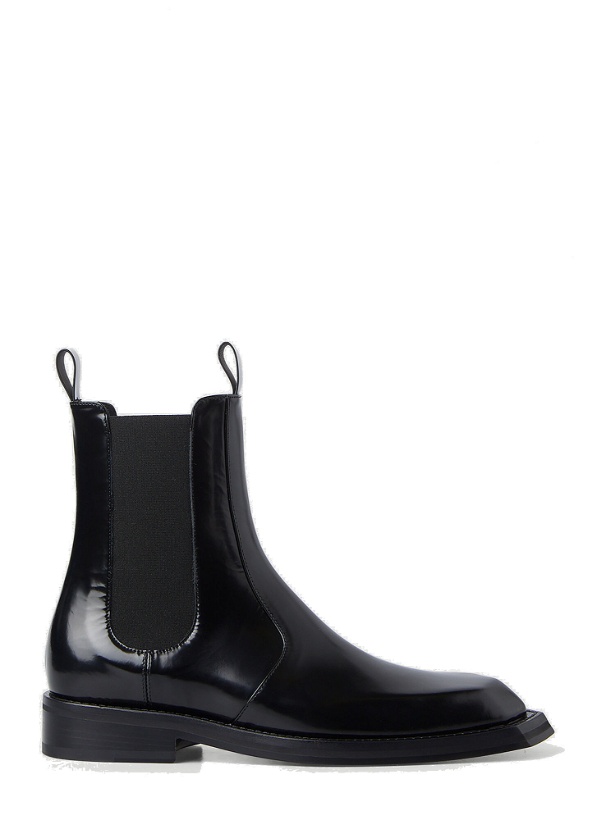 Photo: Chisel Toe Chelsea Boots in Black
