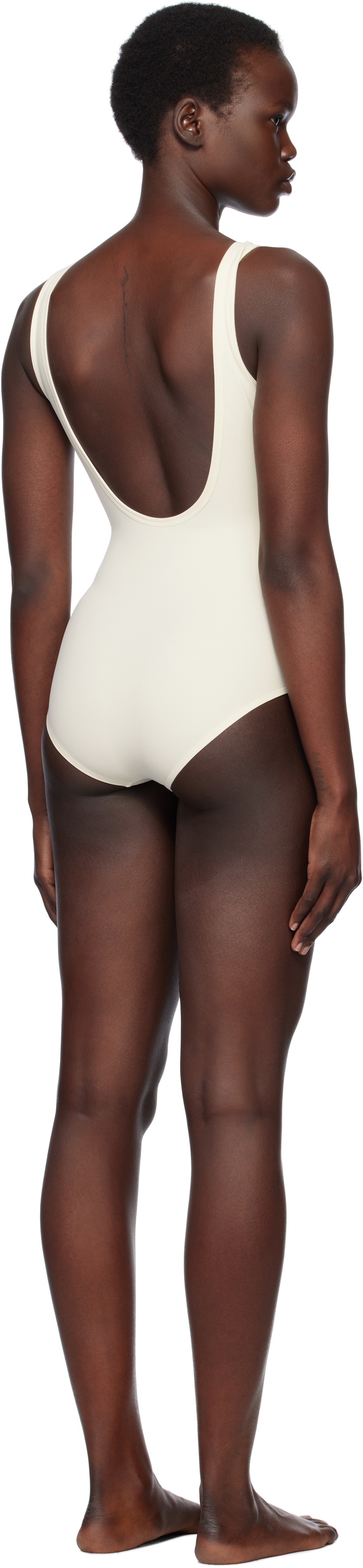 【JIL SANDER】Plus Logo Swim Bikini Off White JIL SANDER - TWO-PIECE LOGO SWIMSUIT - Eleonora Bonucci