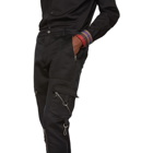 Alexander McQueen Black Punk Trousers